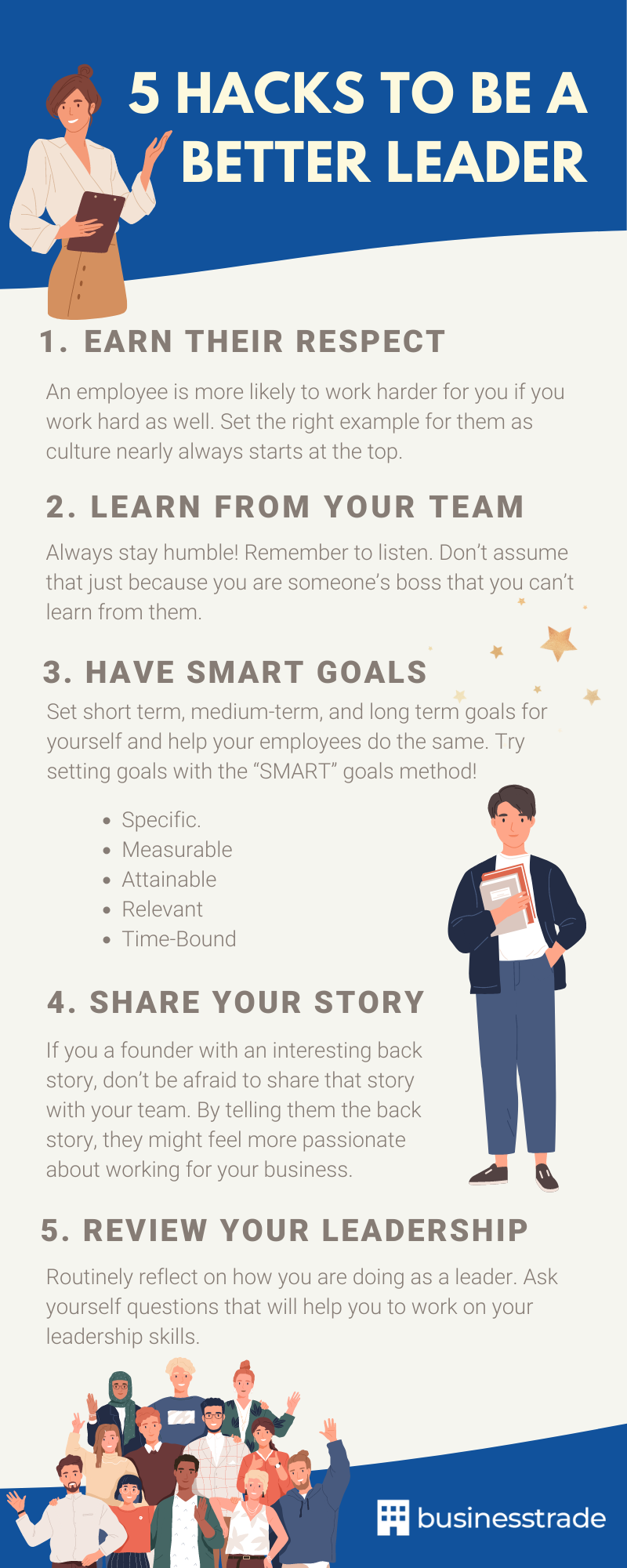 5 hacks to be a better leader